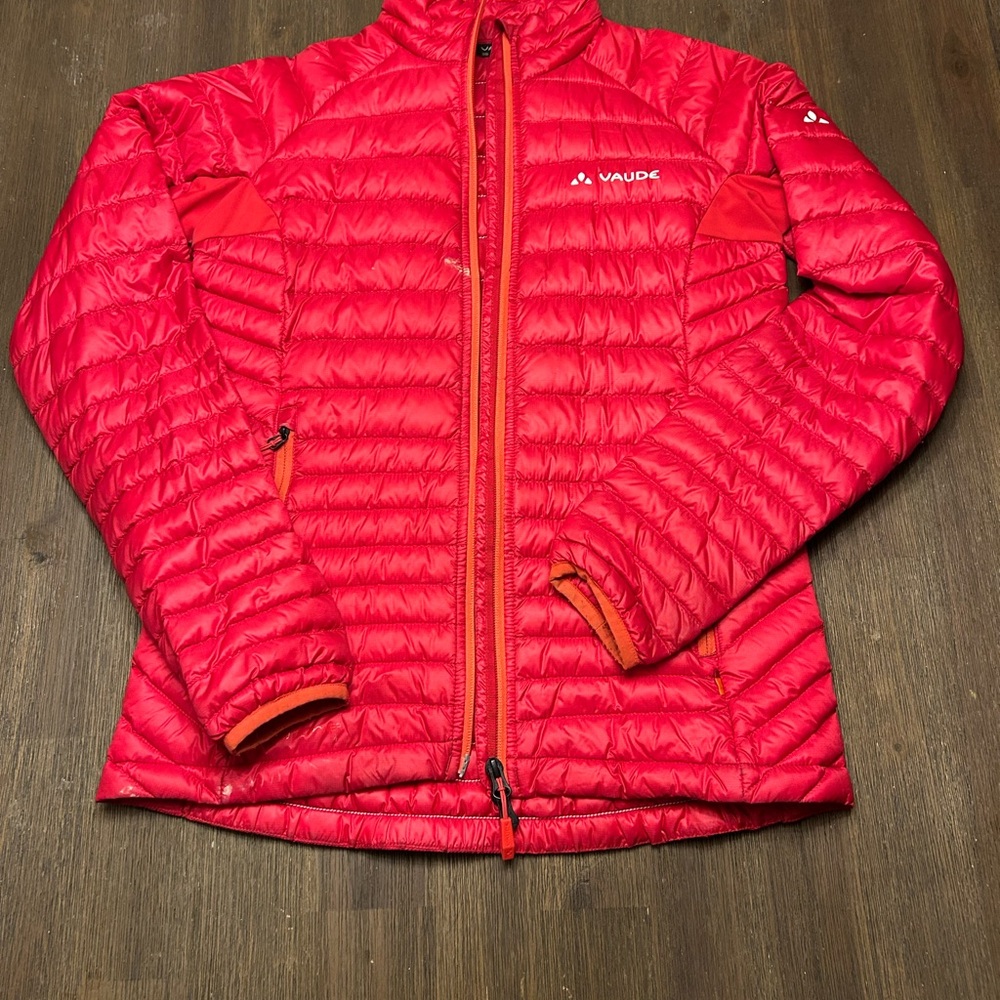 Vaude Red Puffer Jacket